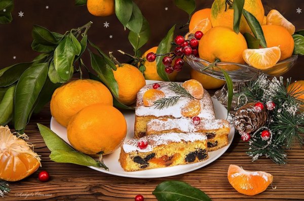 Чай с цитрусовыми фруктами