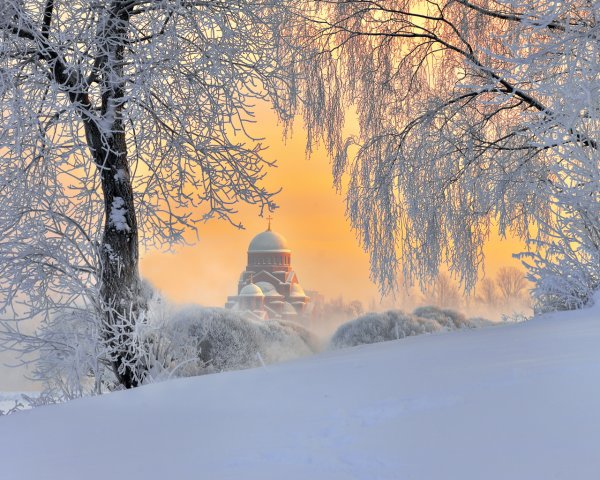 Тишина снег
