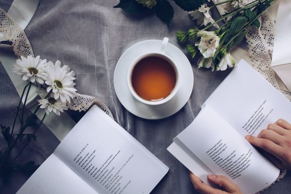 Обои на рабочий стол книги и кофе