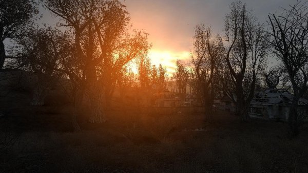 Сталкер Зов Припяти закат