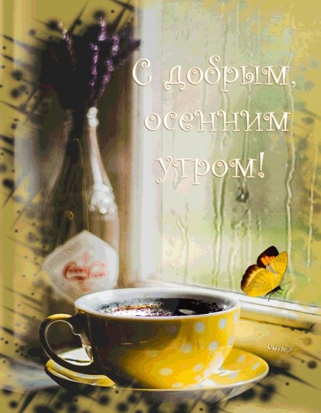 С добрым осенним утром