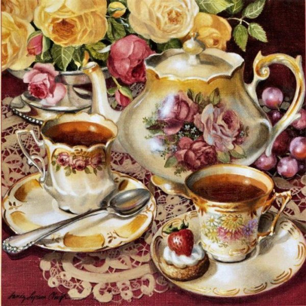 Художница Sandy Lynam Clough