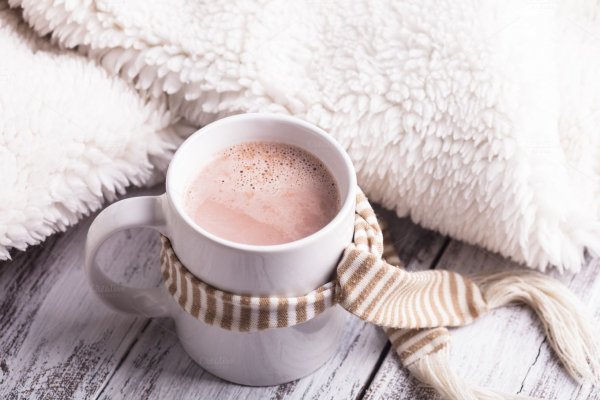 Морозное утро кофе