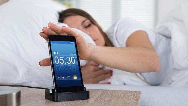 Будильник на смартфоне