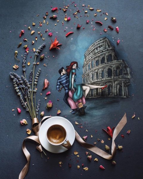 Художница-иллюстратор Cinzia Bolognesi
