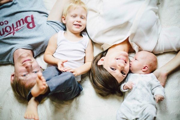 Субботнее утро в семье