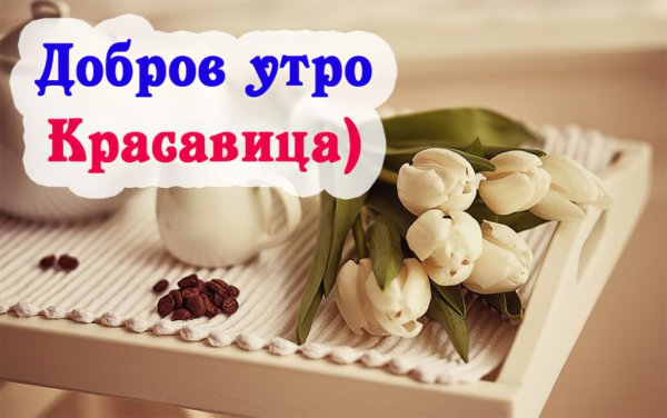 Доброе утро красава