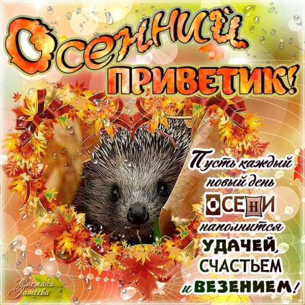 Осеннего настроения пожелания