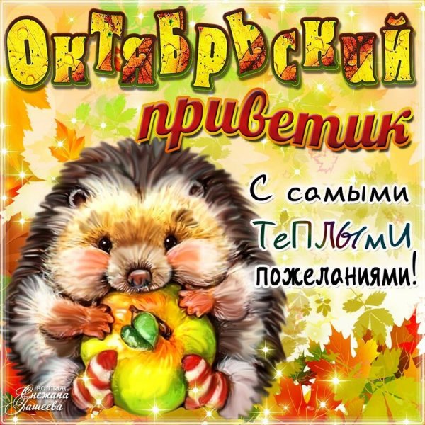 Осенний приветик красивые