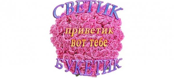 Отличного дня Светик