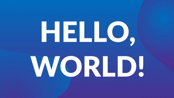 Картинка hello World