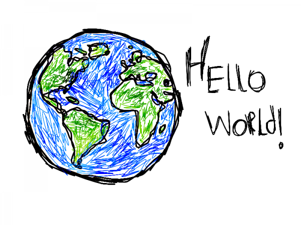 Картинка hello World