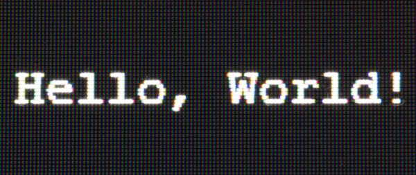 Print hello World