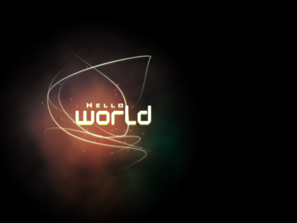 Картинка hello World