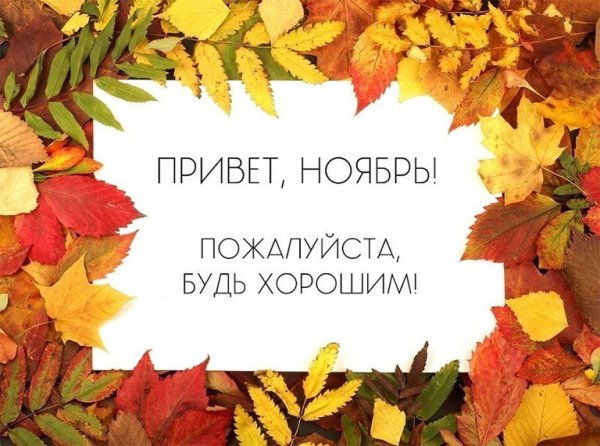 С последним месяцем осени