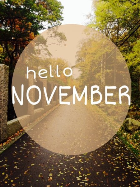 Hello November фото