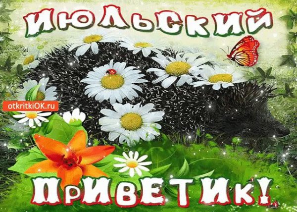 Добрый июльский приветик