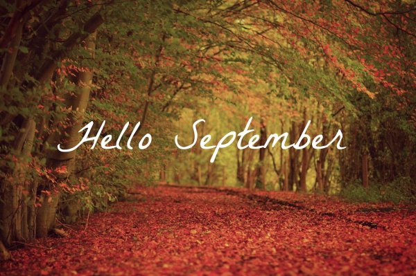 September надпись