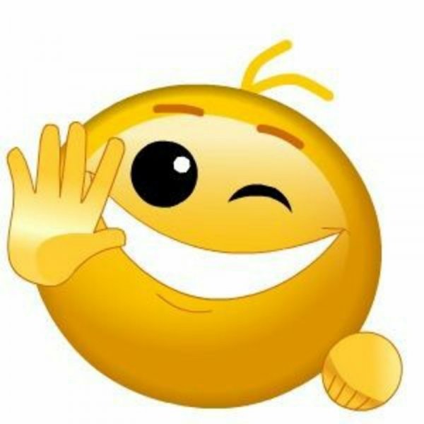 Приветствующий смайлик