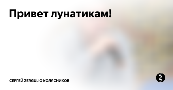 Волк привет лунатикам