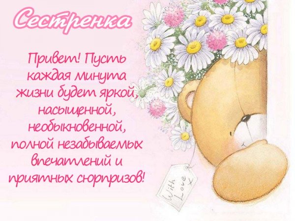 Приветик сестричка