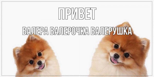 Привет Валера