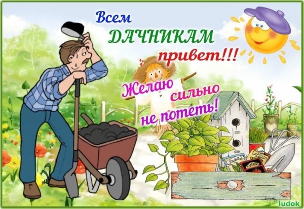 Поздравление с днем дачника и огородника
