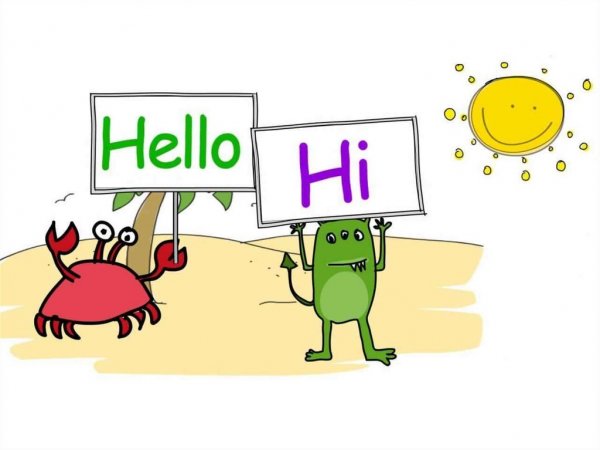 Hello на английском