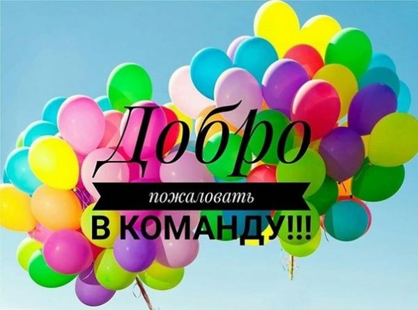 Добро пожаловать в нашу команду