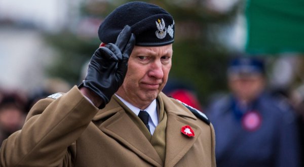 Польский генерал Мирослав Ружаньский