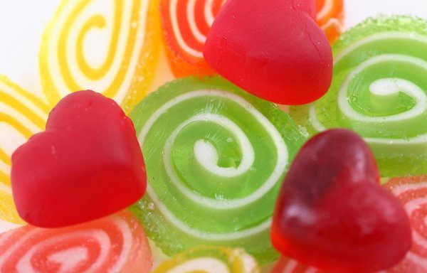 Сердце из мармелада