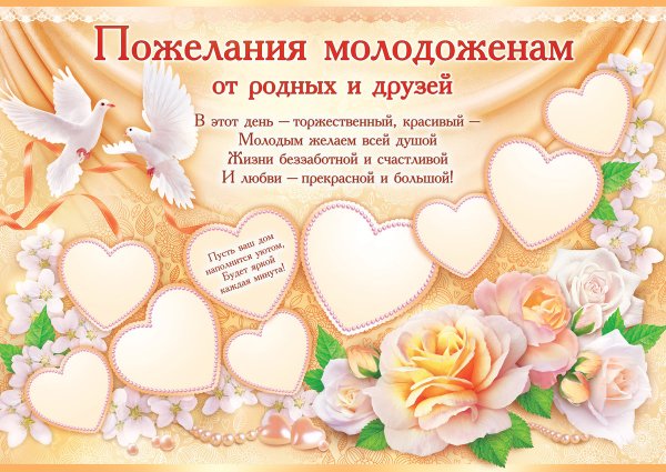 Пожелания молодоженам