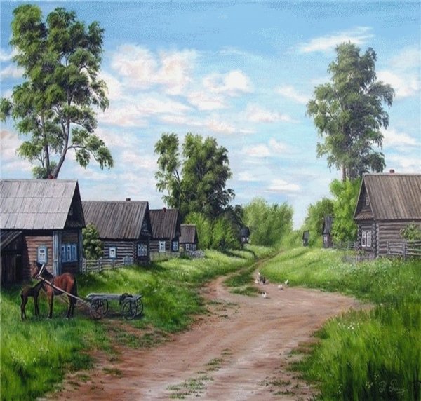 Природа деревня