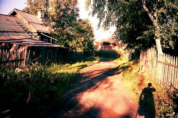 Доброе зимнее утро в деревне