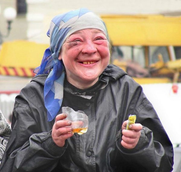 Бомж Саша