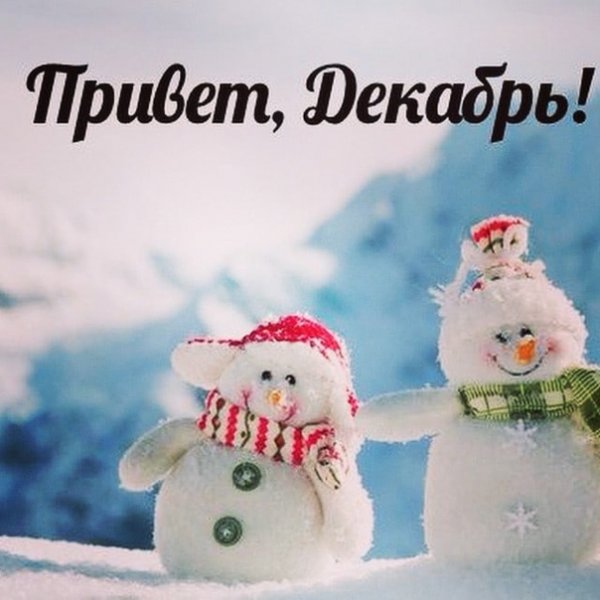 Привет декабрь
