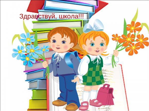 Баннер Здравствуй школа