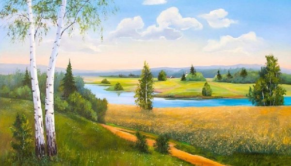 Пейзаж родной земли