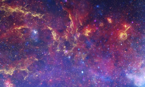 Фон космос вертикально