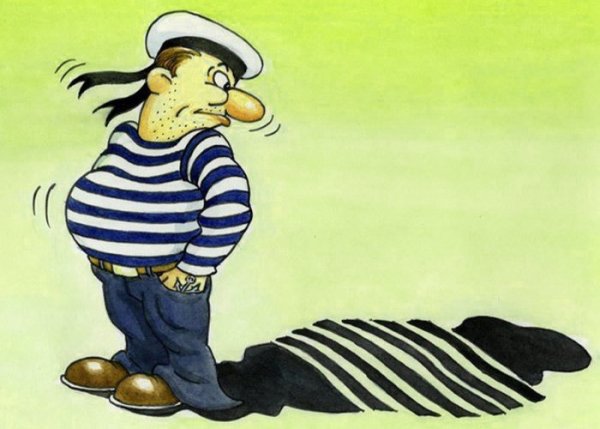 Моряк карикатура
