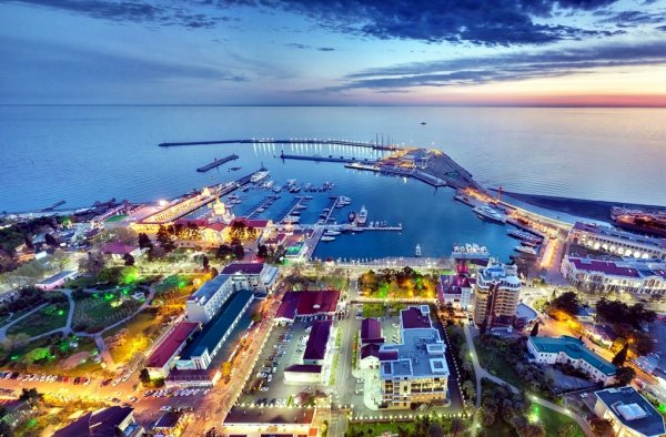 Рассвет в Адлере