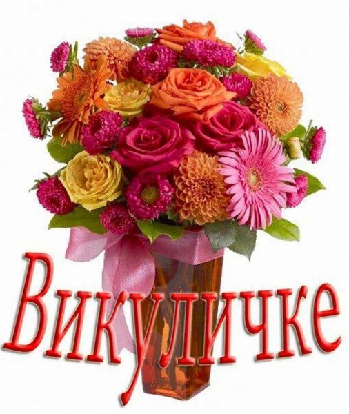 Поздравления с днём рождения Викуля