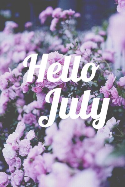 July надпись