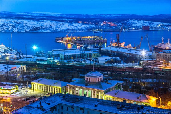 Мурманск фото города 2016
