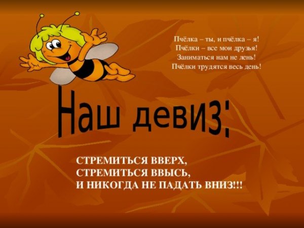 Речевка про пчел