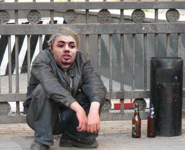Бомж Саша