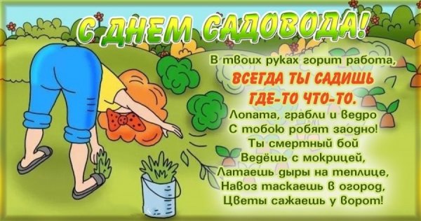С днем дачника поздравления