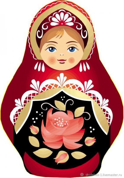 Магнит Матрешка