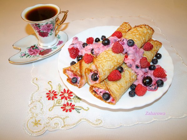Блинчики с чаем