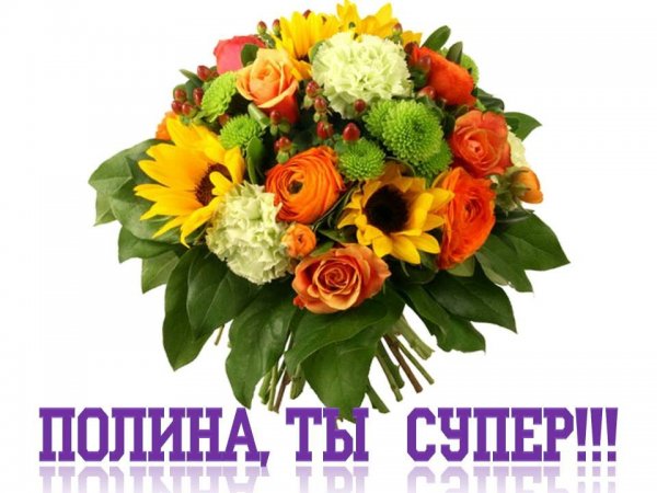 С днём рождения Полина